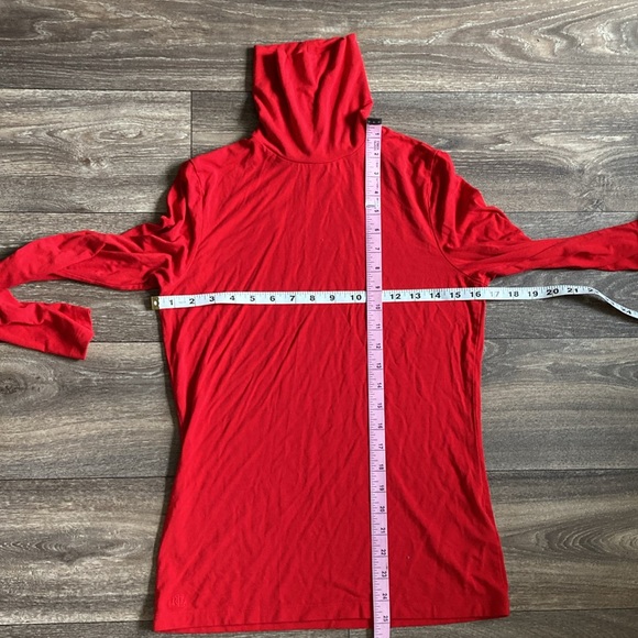 Ralph Lauren Red Turtleneck Sz Petite Small - Picture 5 of 7